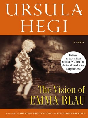 cover image of The Vision of Emma Blau
